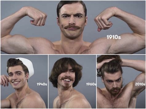 How Male Beauty Standards Have Changed Over 100