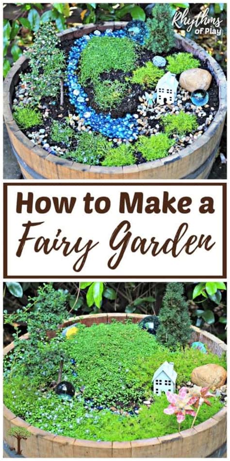 How To Make A Fairy Garden Step By Step Diy Tutorial Rop