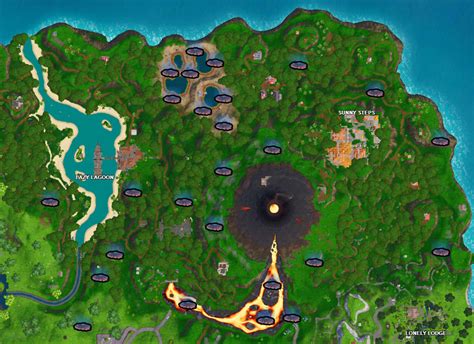 Fortnite Season 8 Week 9 Challenges List Cheat Sheet Locations And Solutions Mundotrucos