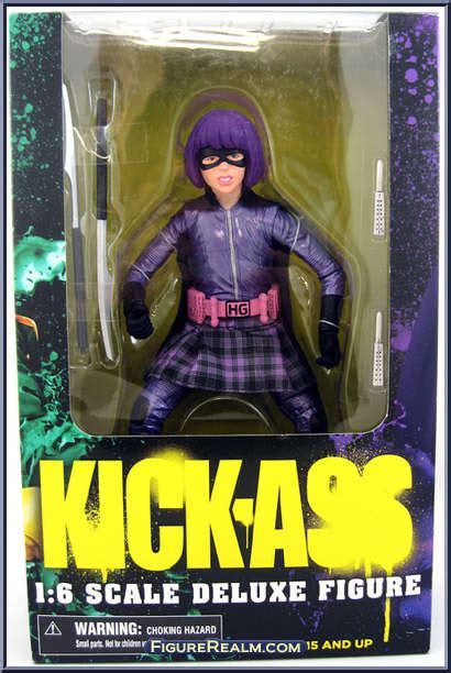 Hit Girl Kick Ass Deluxe Scale Mezco Action Figure