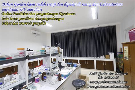 Gorden Untuk Laboratorium Penelitian Laboratorium Mikrobiologi