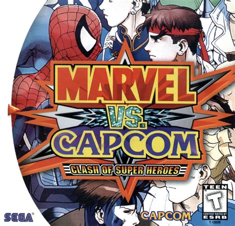 Marvel Vs Capcom Dreamcast Game