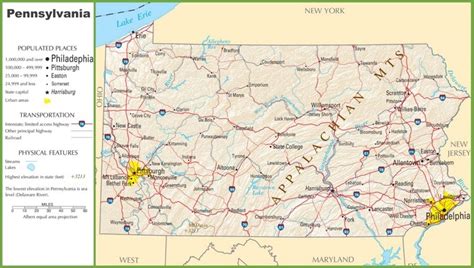 Pennsylvania Highway Map