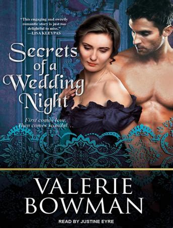 Listen Free To Secrets Of A Wedding Night By Valerie Bowman With A Free