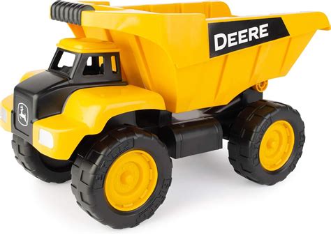 Tomy John Deere Big Scoop Dump Truck 15 Inch Yellow Toys