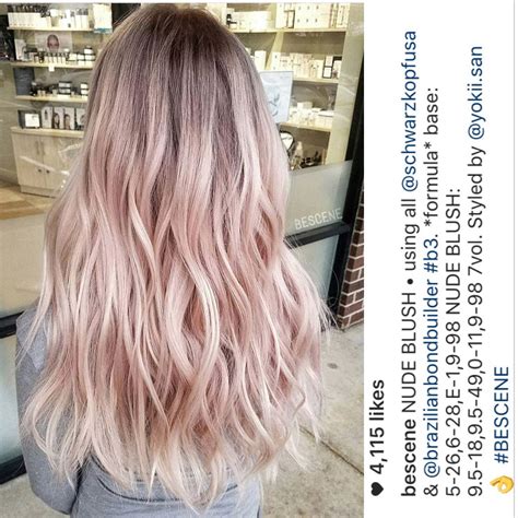 10 pastel pink hair color formulas fashion style