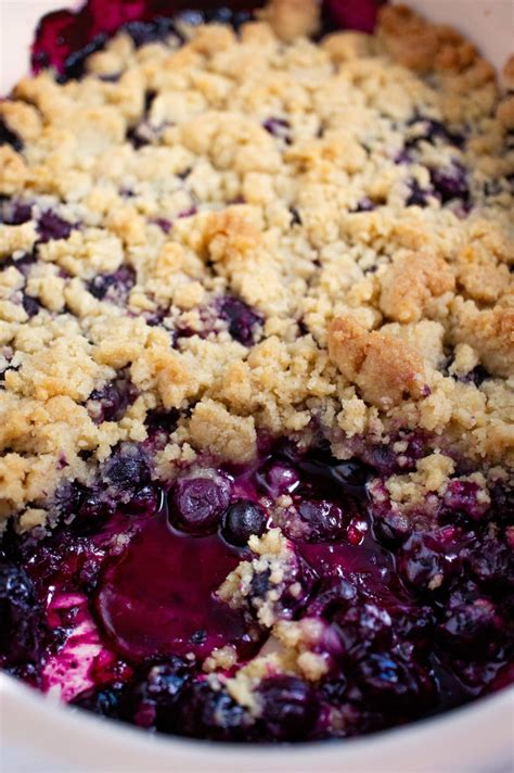 blueberry crisp use frozen or fresh blueberries