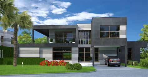 Modern Contemporary Houses In Malawi House Design With Floor Plans Elevations