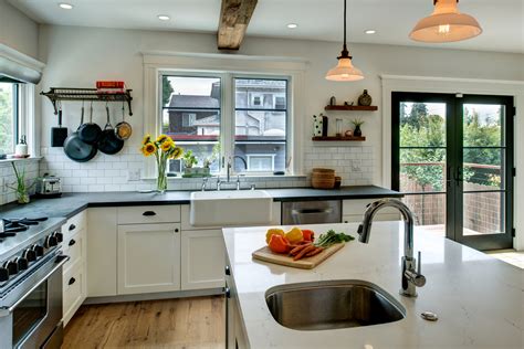 Levitch Modern Farmhouse Kitchen Promoted in Houzz Article - Levitch ...
