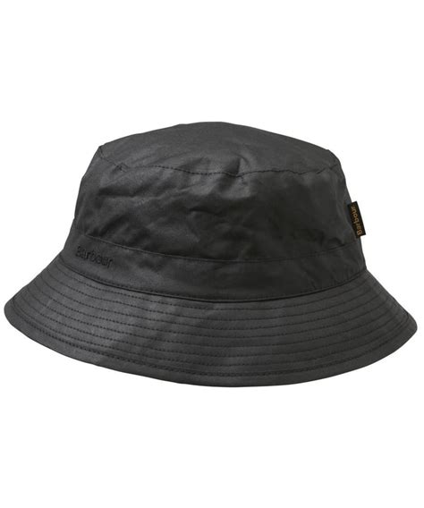 Mens Barbour Waxed Sports Hat