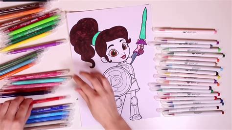 🎨 Dibuja Y Colorea 🎨 Coloreamos El Dibujo De Nella La Princesa