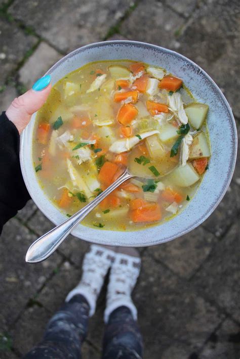Yeah, i know, it's even in canned soup… from cream based soups to the classic chicken noodle, gluten is hiding in most major soups variations and brands, making it harder to find delicious soups that are free of gluten. Gluten free roast chicken soup recipe - The Gluten Free ...