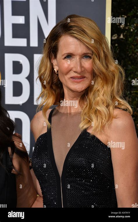 Los Angeles Usa 07th Jan 2018 Laura Dern At The 75th Annual Golden