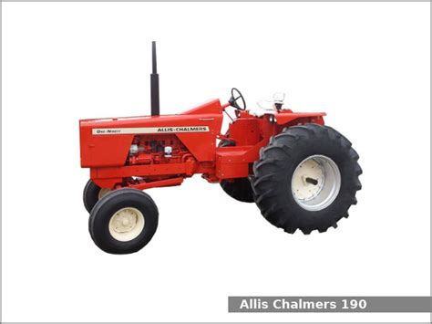 Allis Chalmers 190 Row Crop Tractor Review And Specs Tractor Specs