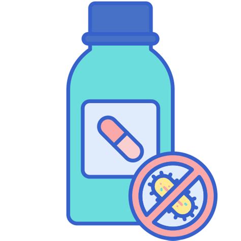 Antibiotics Free Healthcare And Medical Icons