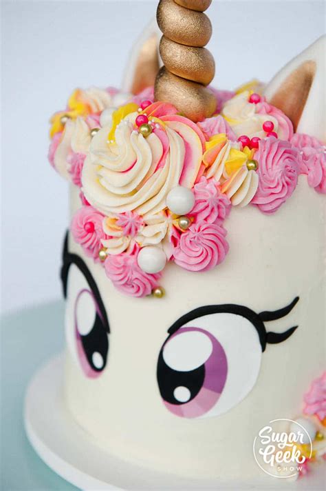 How To Make A Unicorn Birthday Sheet Cake Unicorn 1 2 Sheet Birthday