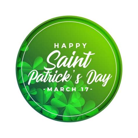 Saint patrick's day—march 17th, 2021. happy saint patricks day celebration symbol - Download ...