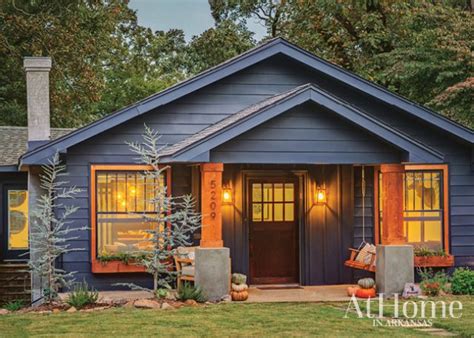 Creating Cozy At Home In Arkansas Craftsman Cottage House Exterior