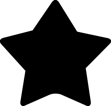 Star Black Shape Symbol Svg Png Icon Free Download 32387