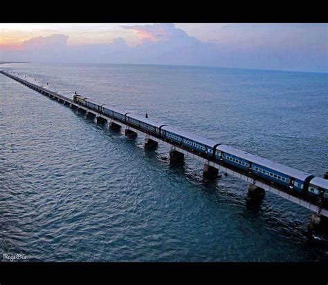 The Pamban Bridge Is Situated In Tamil Nadu India And It Is A