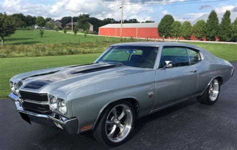 Purchase Used 1970 Chevrolet Chevelle Ss Silver On Black In New York