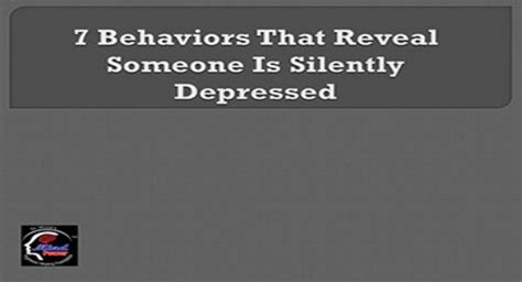 Download Free Medical 7 Behaviors That Reveal Someone Is Silently