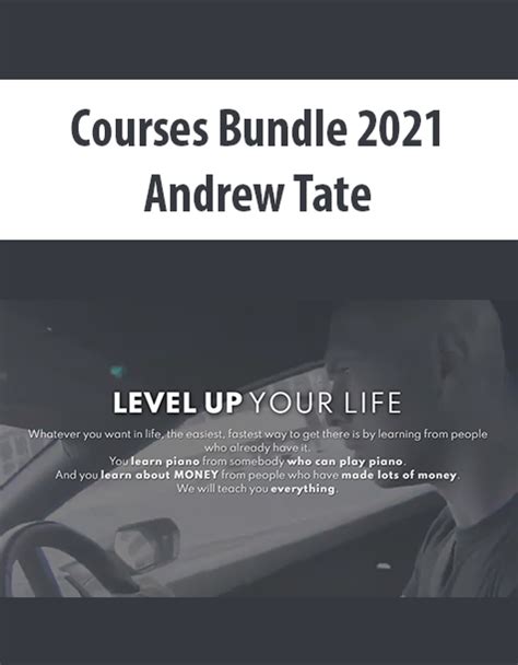 Courses Bundle 2021 By Andrew Tate Premeum Of Trader