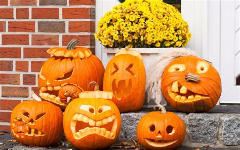 Funny Halloween Pumpkins Wallpaper 2560x1600 26424
