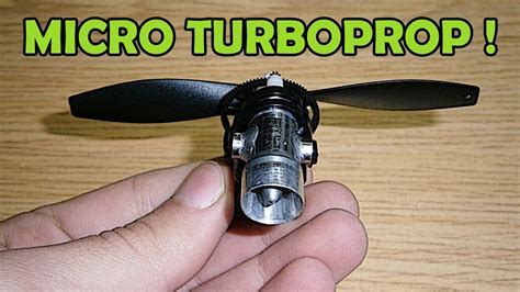 Micro Turboprop Engine Prototype Test Youtube