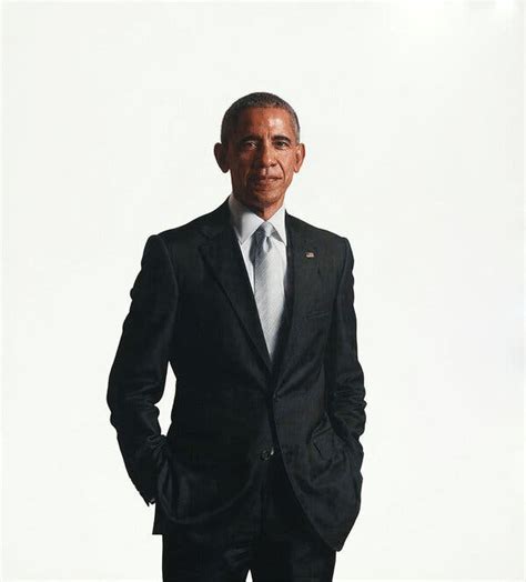 Official Obama Portraits Are Finally Unveiled At The White House The