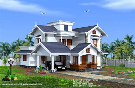 Green Homes 4bhk India Home Design 2475 Sqfeet