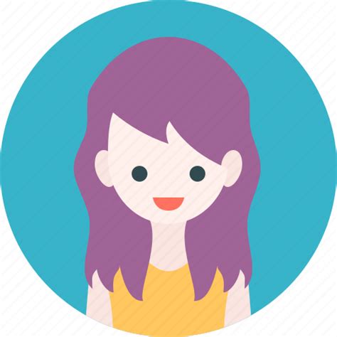 Avatar Girl Profile Woman Icon