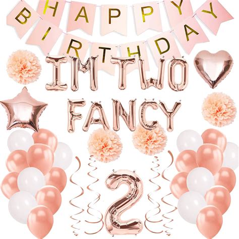 Buy Im Two Fancy Birthday Decorations Second Birthday Decorations Girl