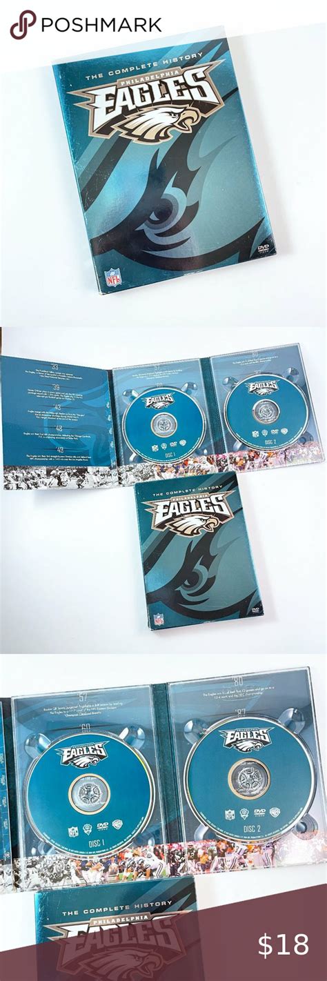Nfl Philadelphia Eagles The Complete History 2 Disc Dvd Set 2004 Nfl