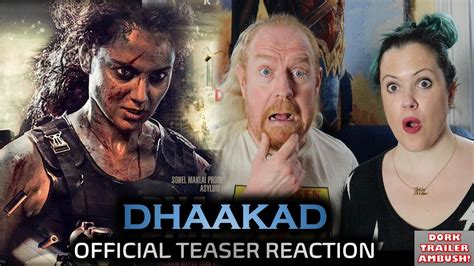 Dhaakad Official Teaser Reaction Kangana Ranaut Arjun Rampal Divya