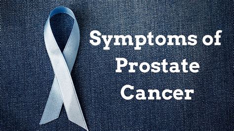 Prostate Cancer Early Warning Signs