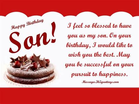 Birthday Wishes For Son Birthday Wishes For Son
