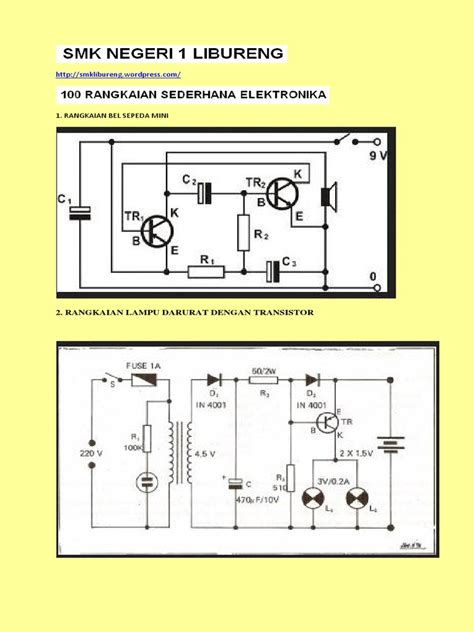 100 Rangkaian Elektronika Sederhana Pdf