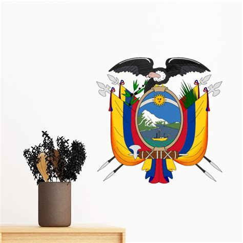 Quito Ecuador National Emblem Removable Wall Sticker Art Decals Mural