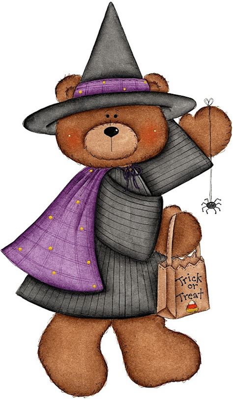 Halloween Teddy Bear Clip Art