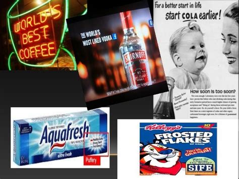 Unfinished Claim Advertising Examples
