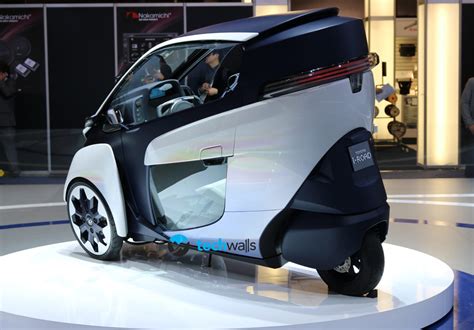 Toyota I Road Ultra Narrow 3 Wheeled Electric Car Is In Production