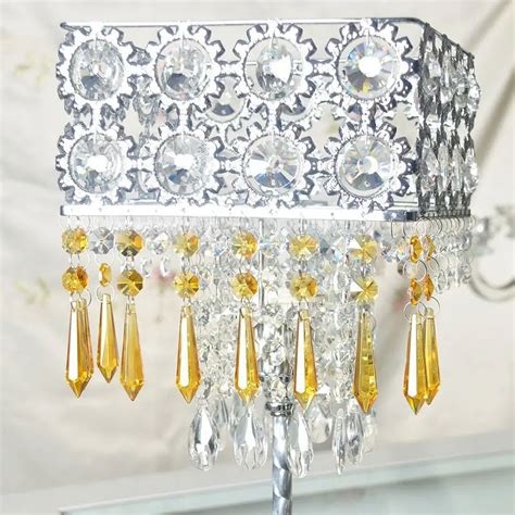 Buy 55mm Yellow Crystal Icicle Prisms Chandelier Drop