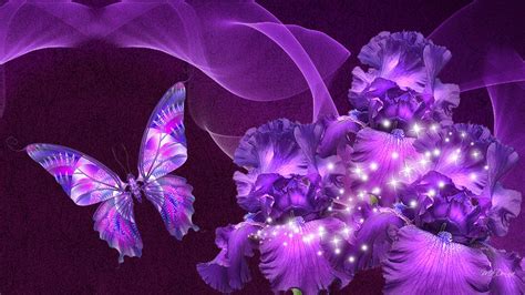 Purple Butterfly Desktop Wallpapers Top Free Purple Butterfly Desktop
