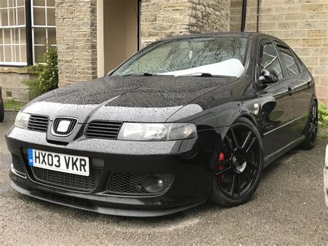 Black Cupra R Subtle Mods Cupra Coches Seat Cupra R