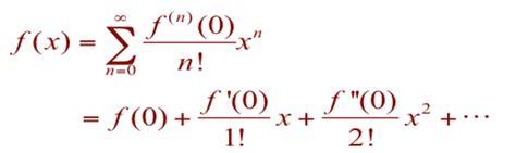 Maclaurin Series Confusion Mathematics Stack Exchange