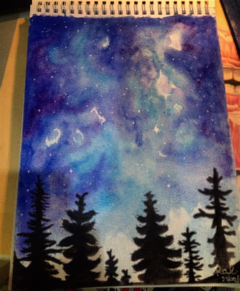 Galaxy Forest By Olive26194 On Deviantart