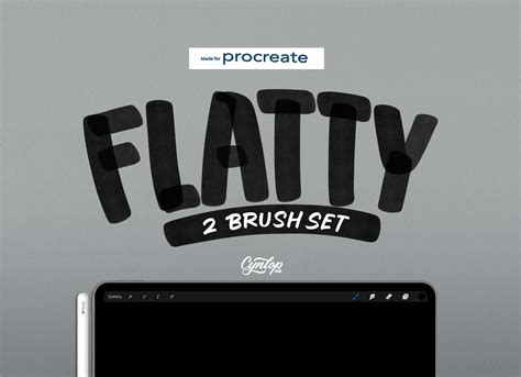 Procreate Brush Flatty Marker