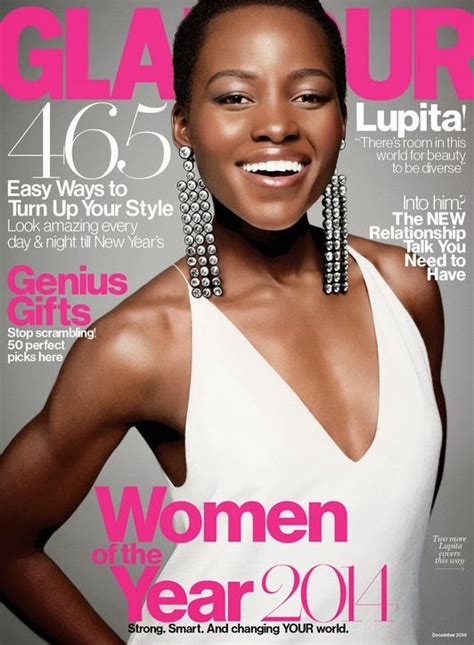 lupita nyong o named woman of the year by glamour magazine and they call us ugly the breaking