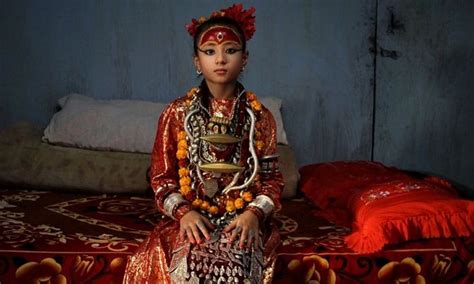 nepal s earthquake forces living goddess to break decades of seclusion goddess girl